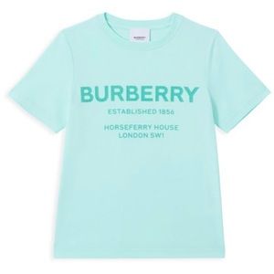 Burberry BLUE HORSEFERRY BABY T-SHIRT 2t
